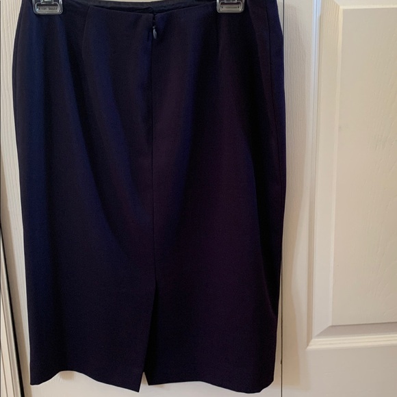 Anne Klein Navy Skirt Suit - Picture 8 of 16
